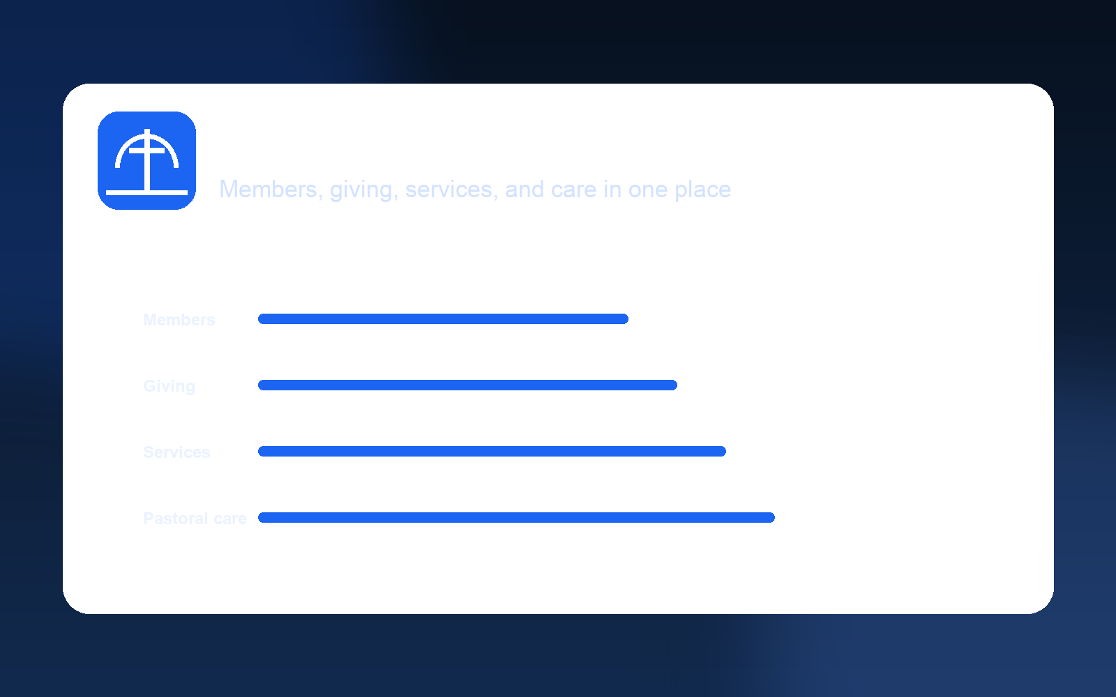 Congregation CRM preview